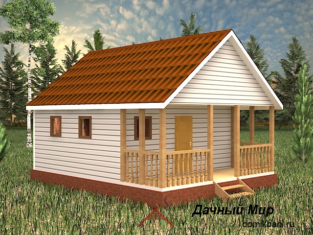 Каркасная баня 6х8 - проект каркасной бани 6х8 с террасой Каркасная баня 6х8 - проект каркасной бани 6х8 с террасой