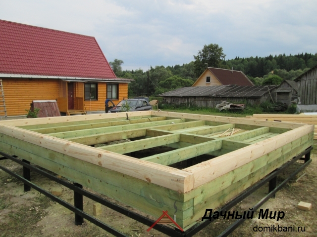 Строительство дачных бань, проекты, цены, фотографии