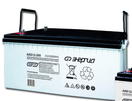 Энергия АКБ 12-200