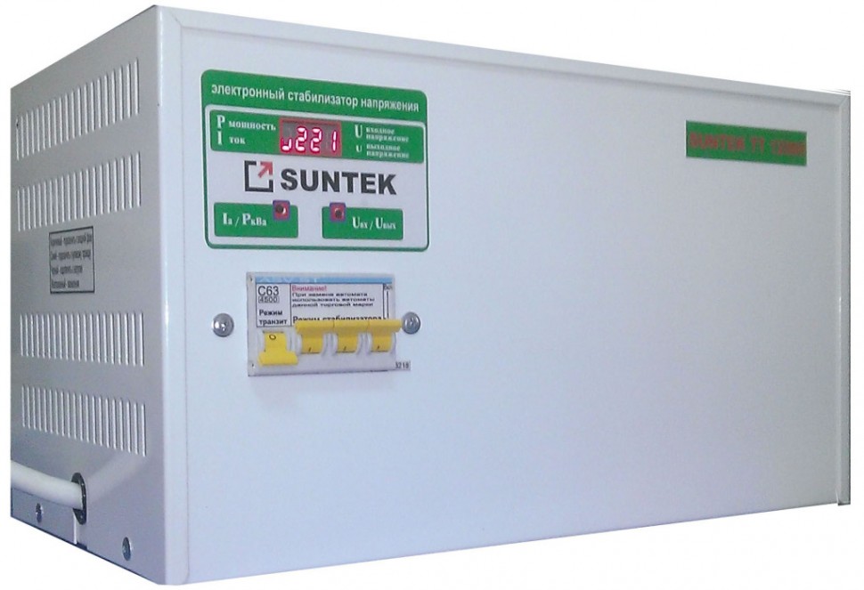 Стабилизатор тиристорный SUNTEK ТТ 10000 Стабилизатор тиристорный SUNTEK ТТ 10000